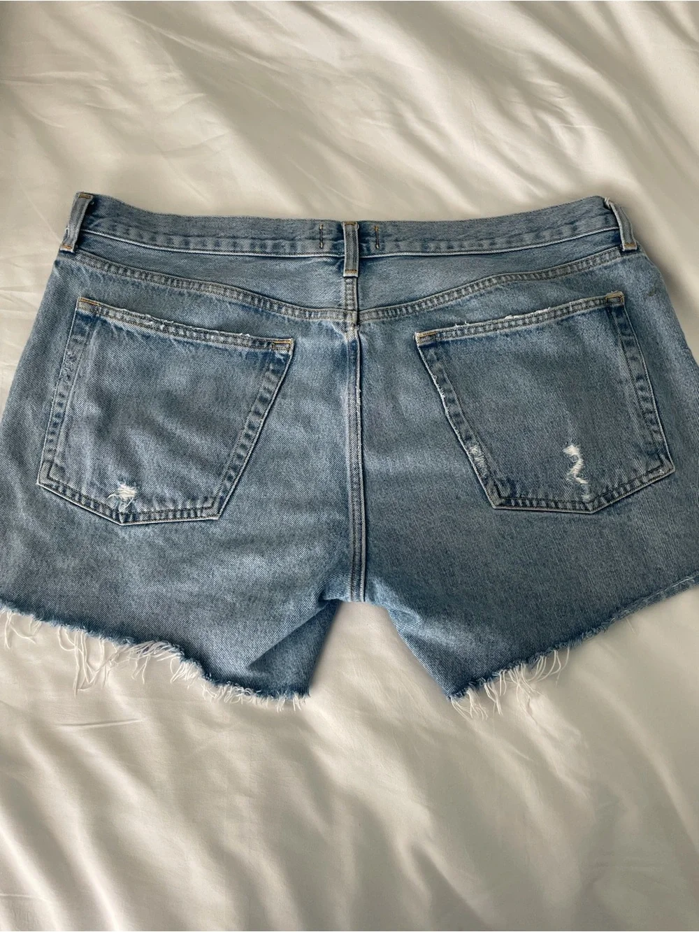Agolde denim shorts